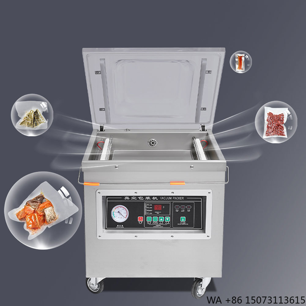 Meal Prep Food - Dz-400 Commerciële Tafelmodel Vacuümverpakker, Compact Ontwerp,