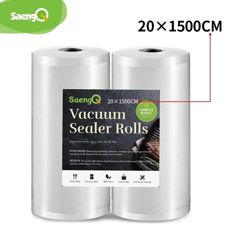 Meal Prep Vacuum Seal Containers - SaengQ Keuken Voedsel Vacuumsealer Zak Sous