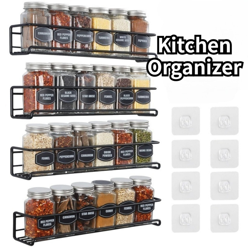 2 stuks metalen kruidenrek voo - Spice Jar Labels recensie en prijs