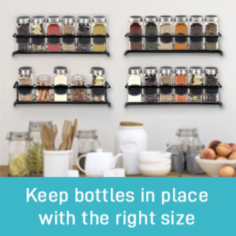 2 stuks metalen kruidenrek voo - Spice Jar Labels recensie en prijs