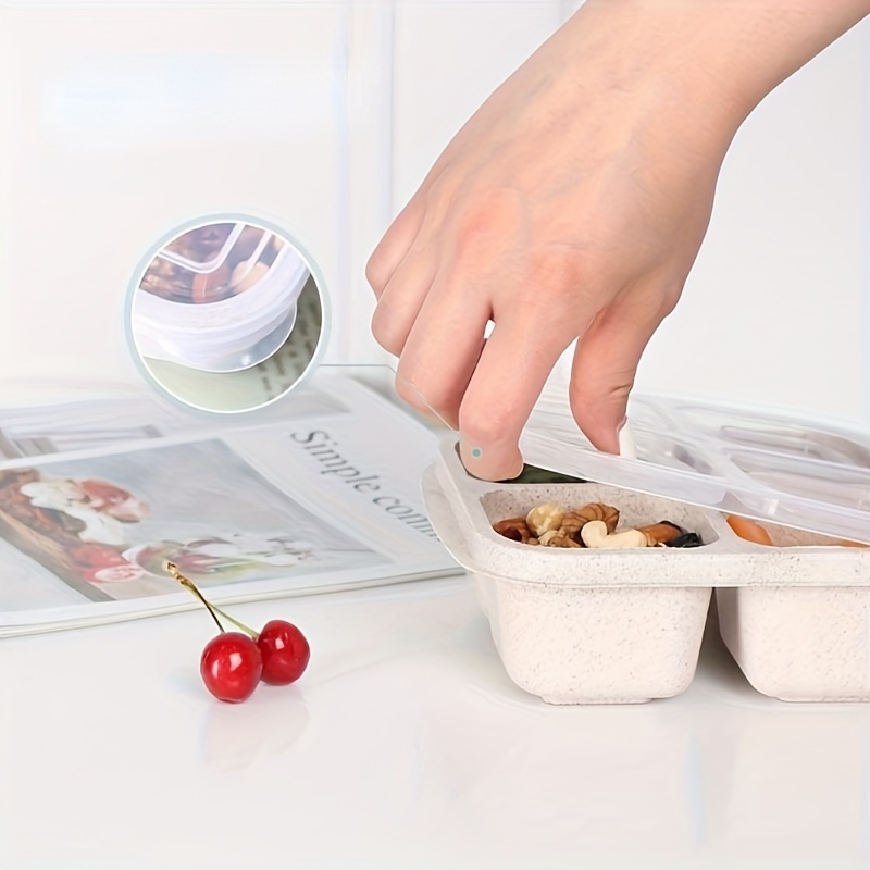 3 Stuks Bento Snackboxen Met D - Meal Prep No Microwave recensie en prijs
