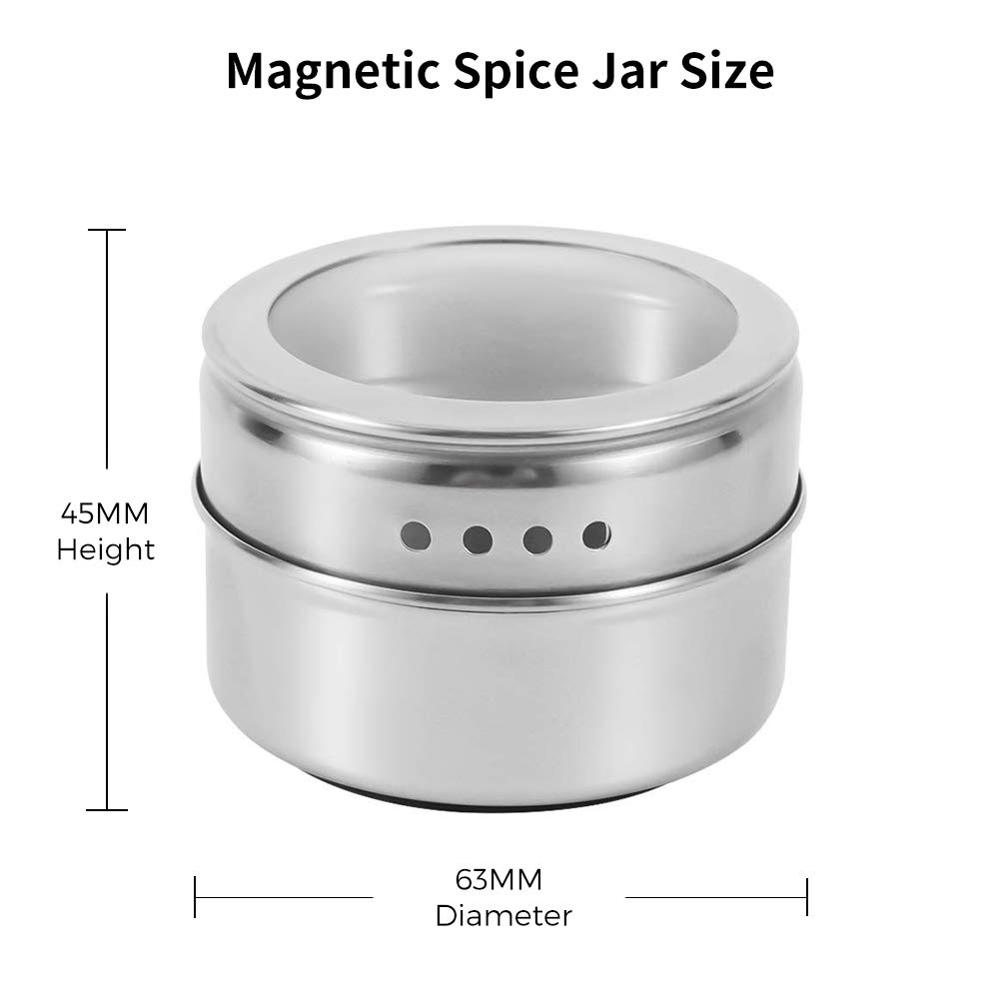 LMETJMA Magnetische Kruidenpot - Spice Jar Labels recensie en prijs