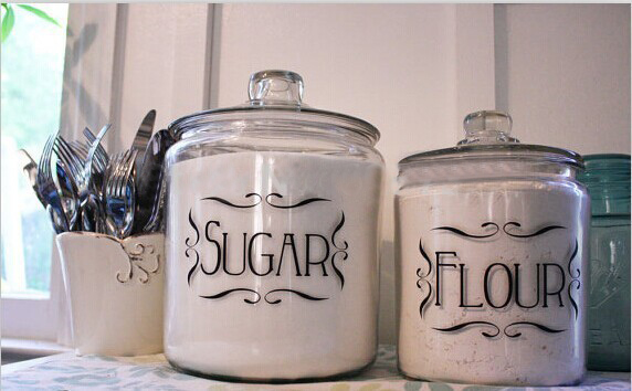 Keuken Labels , Set Van 4 Keuk - Spice Jar Labels recensie en prijs