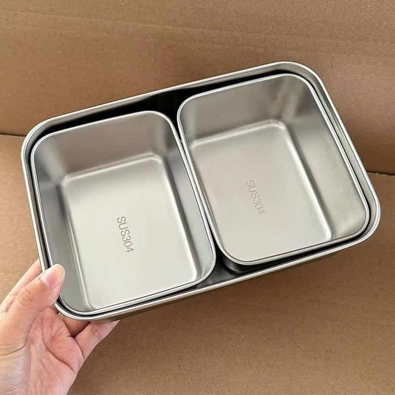 NIEUW 12/3 STUKS 304 RVS Etenb - Meal Prep Easy recensie en prijs