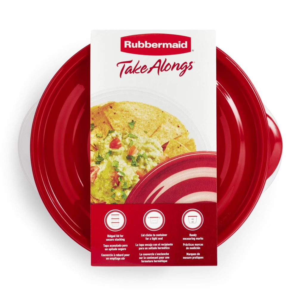 Grote ronde voedselbewaarconta - Meal Prep Food recensie en prijs