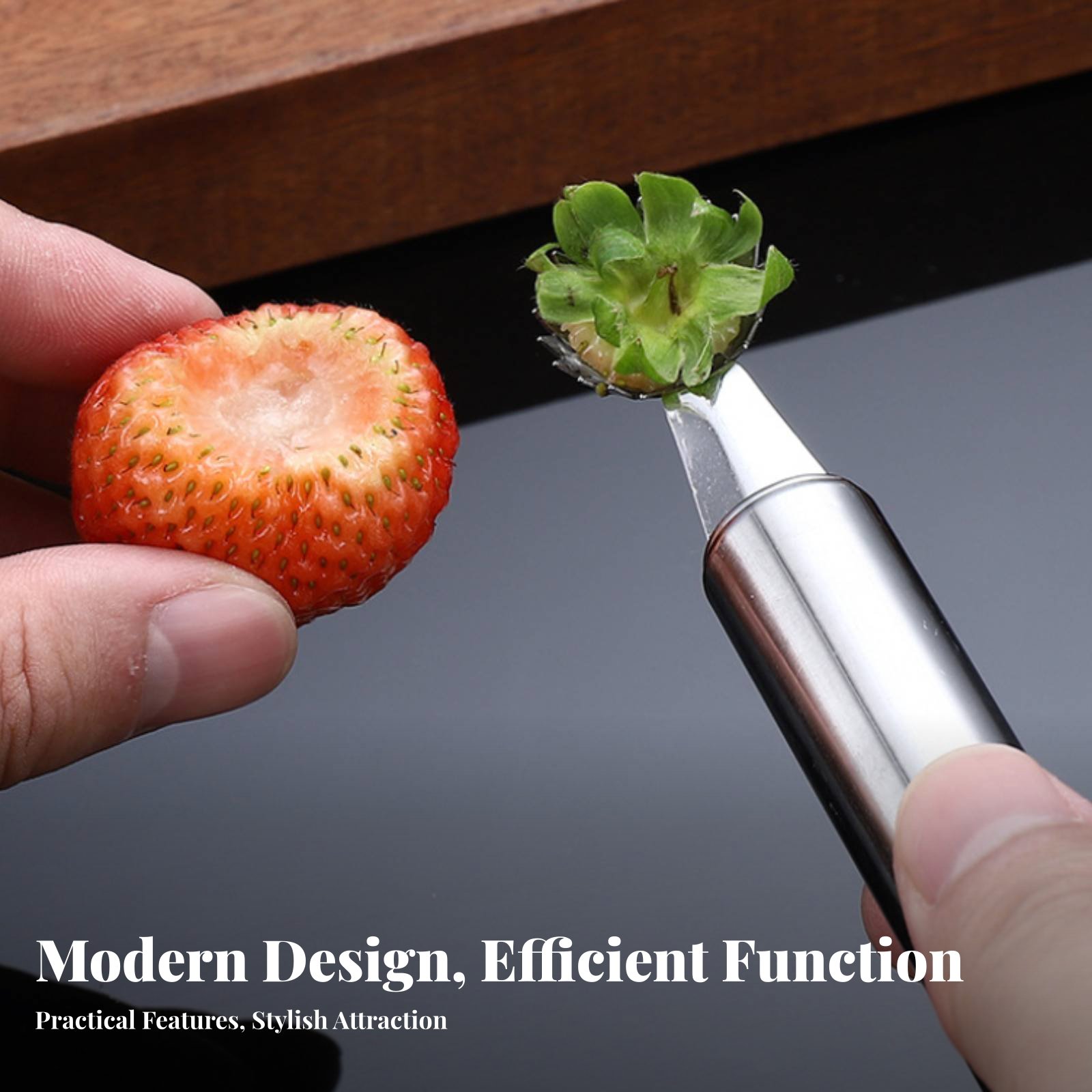 Aardbeienpitter Multifunctione - Strawberry Huller recensie en prijs
