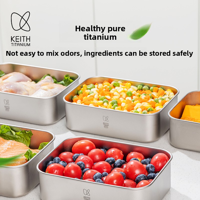 800ml Pure Titanium Lunchbox K - Meal Prep No Microwave recensie en prijs