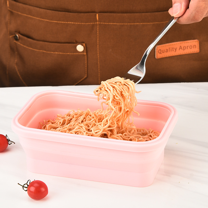 4 stuks opvouwbare siliconen l - Meal Prep No Microwave recensie en prijs