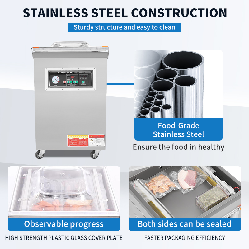 DZ-500 Verticale Enkelkamer Va - Meal Prep Food recensie en prijs