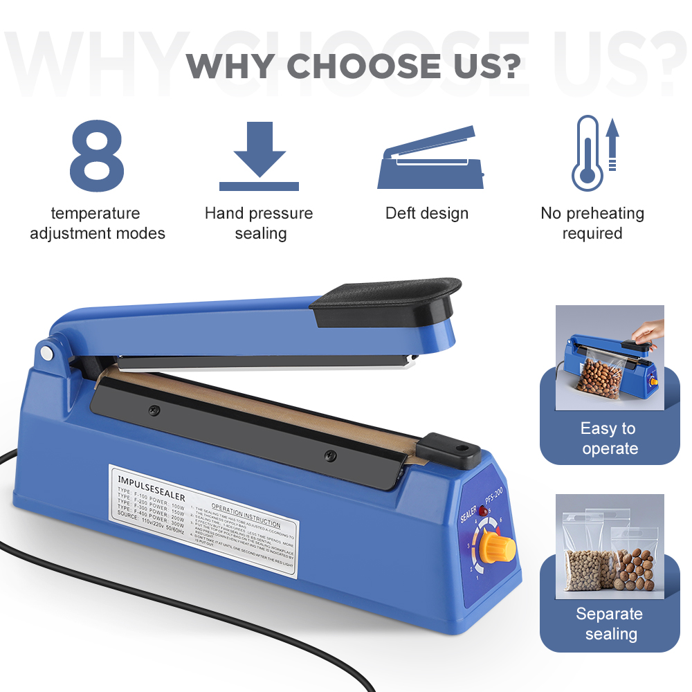 200mm Warmte Sluitmachine Thui - Meal Prep Vacuum Seal Containers recensie en prijs