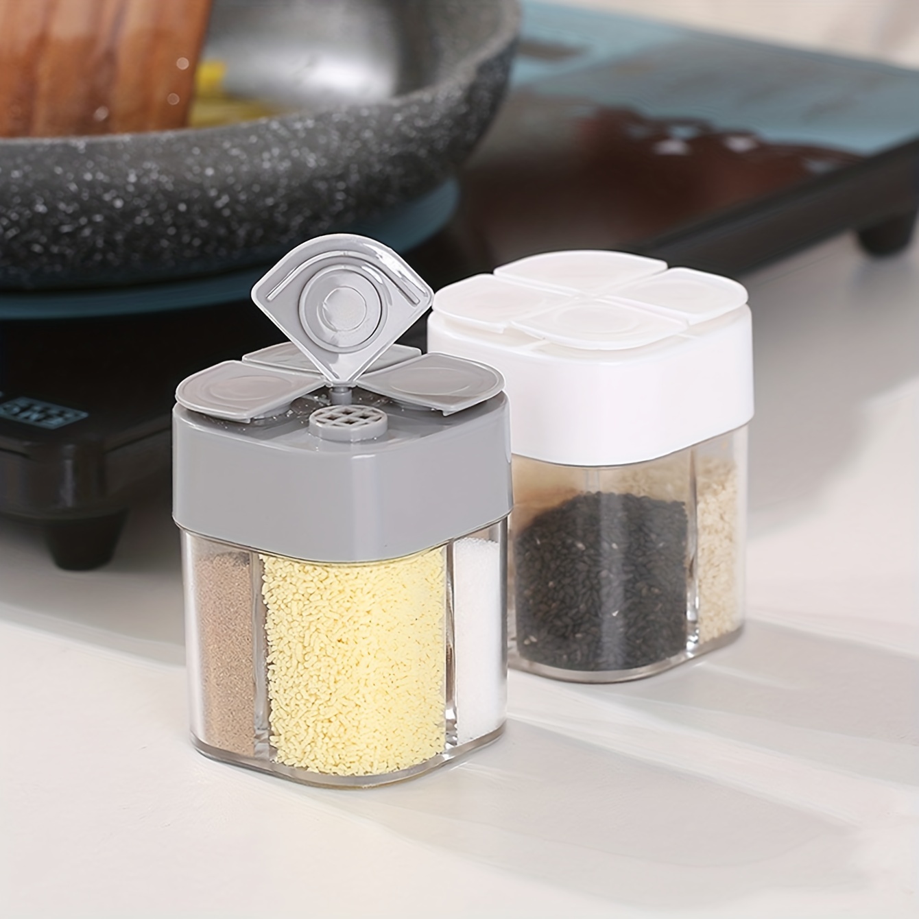 4in1 Camping Kruiden Shaker Mu - Spice Jar Labels recensie en prijs