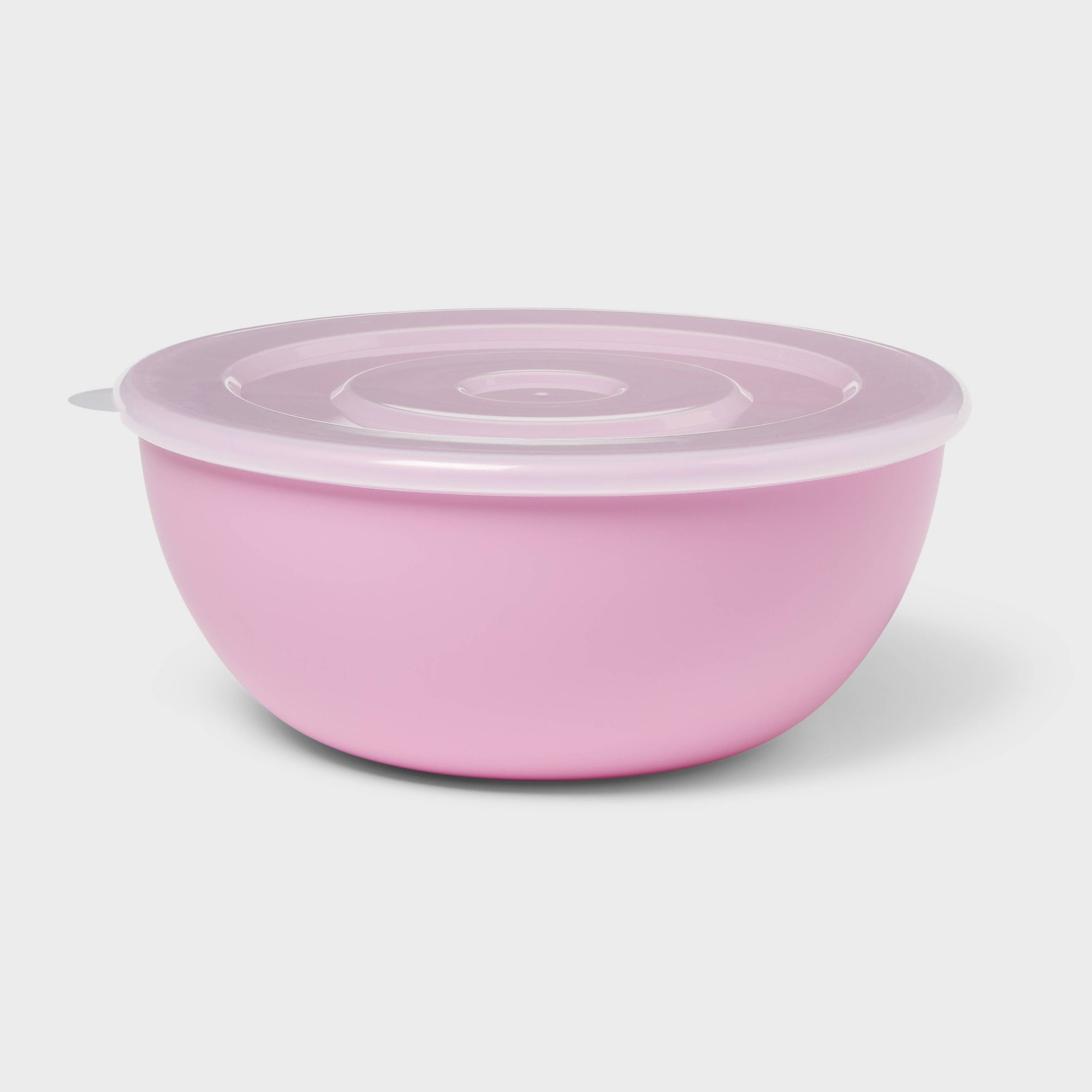 Roze kom met bijpassend deksel - Meal Prep Food recensie en prijs