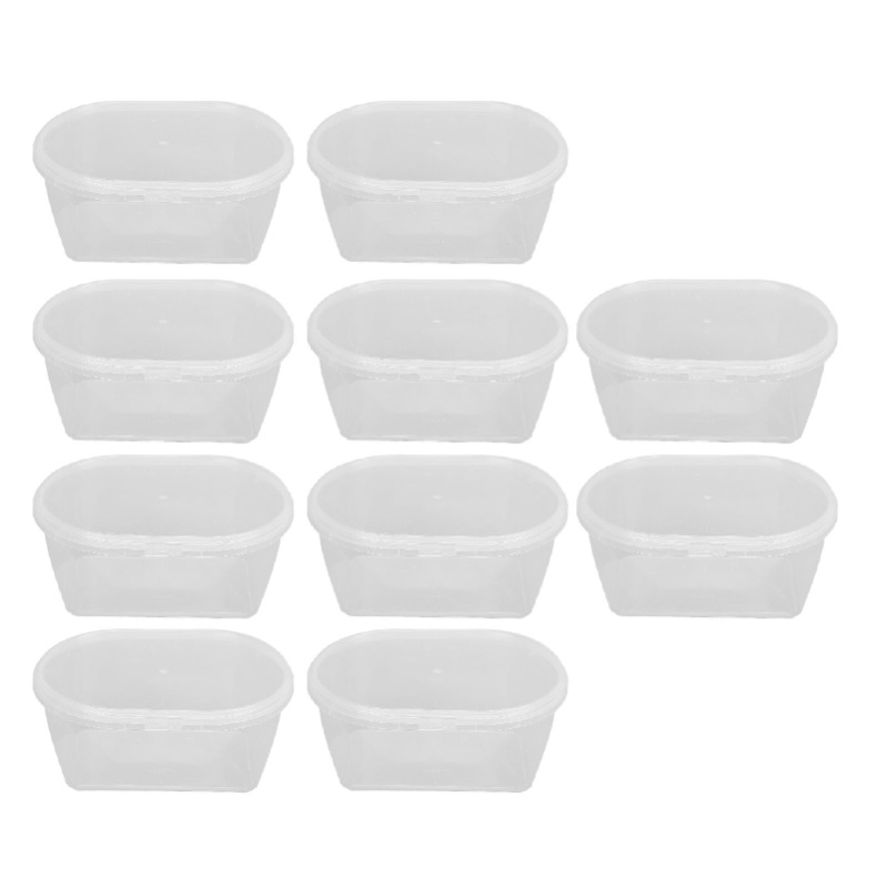 10 stuks opbergdozen met dekse - Meal Prep No Microwave recensie en prijs