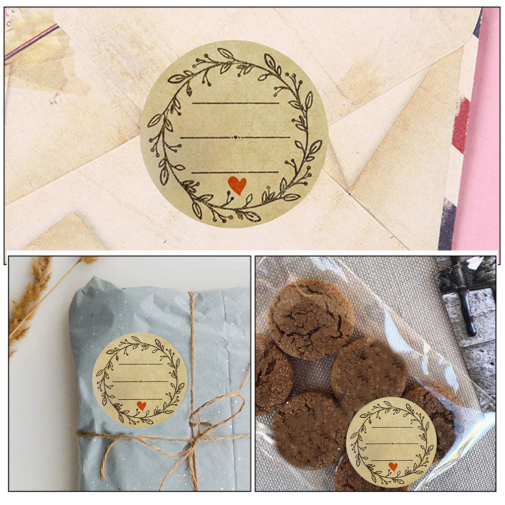 3 Rollen Kraftpapier Ronde Eti - Spice Jar Labels recensie en prijs